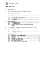 Предварительный просмотр 2 страницы AP FL 1000 Operating Instructions Manual
