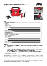 APA 16473 Manual предпросмотр