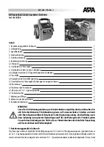 APA 16524 Manual предпросмотр