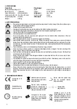 Предварительный просмотр 8 страницы APA 16553 Operating Instructions Manual