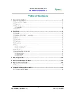 Preview for 3 page of Apacer Technology AP-SRFD255AXXXXR-G Specifications