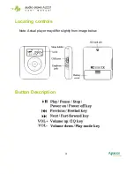 Preview for 4 page of Apacer Technology audio ceno AU231 User Manual