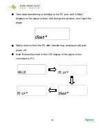 Preview for 11 page of Apacer Technology audio ceno AU231 User Manual