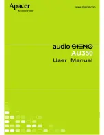 Preview for 1 page of Apacer Technology Audio Steno AU350 User Manual