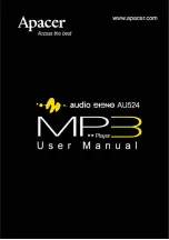 Предварительный просмотр 1 страницы Apacer Technology Audio Steno AU524 User Manual