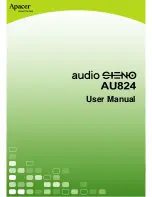 Apacer Technology Audio Steno AU824 User Manual preview