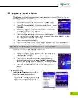 Preview for 17 page of Apacer Technology AUDIO STENO AU860 User Manual