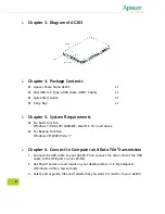 Preview for 6 page of Apacer Technology Share Steno AC203 User Manual