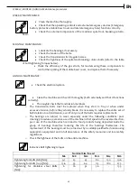 Preview for 69 page of Apach BAKERY Line L 120 Instruction And Maintenance Manual