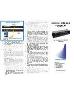 Preview for 2 page of Apantac KVM-8-E Installation And User Manual