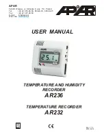 APAR AR232 User Manual preview