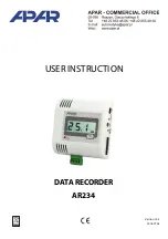 APAR AR234 User Instruction preview