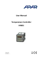 Предварительный просмотр 1 страницы APAR AR601 User Manual