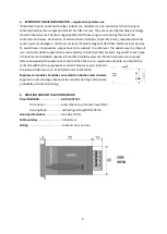 Предварительный просмотр 5 страницы APAR AR601 User Manual