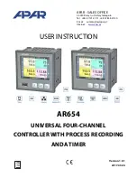 Preview for 1 page of APAR AR654 User Instruction