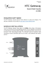 APARIAN A-HRIO Quick Start Manual preview