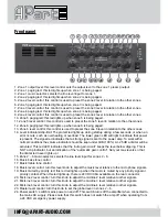 Предварительный просмотр 3 страницы APart-Audio MA246 Manual