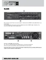 Предварительный просмотр 14 страницы APart-Audio MA246 Manual