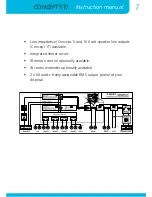 Предварительный просмотр 7 страницы APART concept1t Instruction Manual