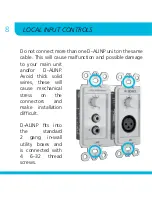 Предварительный просмотр 10 страницы APART D-ALINP Instruction Manual