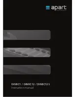 APART DIMIC1 Instruction Manual preview