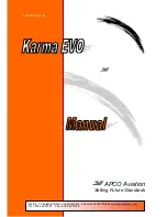 APCO Aviation Karma EVO Manual preview