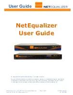 Предварительный просмотр 1 страницы APconnections NetEqualizer User Manual