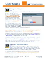 Предварительный просмотр 31 страницы APconnections NetEqualizer User Manual