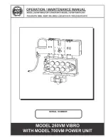 APE 250VM Operation & Maintenance Manual preview