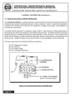 Предварительный просмотр 12 страницы APE 250VM Operation & Maintenance Manual