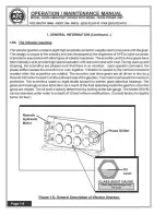 Предварительный просмотр 14 страницы APE 250VM Operation & Maintenance Manual