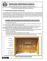 Предварительный просмотр 42 страницы APE 250VM Operation & Maintenance Manual