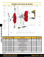 Preview for 20 page of APE D62-52 Spare Parts Manual