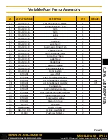 Preview for 21 page of APE D62-52 Spare Parts Manual