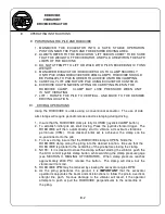 Preview for 19 page of APE ROBOVIBE Operating And Maintenance Manual