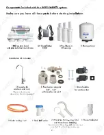 Предварительный просмотр 5 страницы Apec Water ESSENCE ROES-PHUV75 Installation Instructions & Owner'S Manual