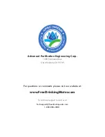 Preview for 44 page of Apec Water RO-PH90 Installation Instructions & Owner'S Manual