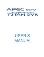 APEC TITAN TVR7000 User Manual предпросмотр