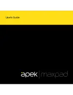 Apek Maxpad User Manual предпросмотр