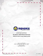 Preview for 18 page of Apeks ATX 200 Technical Maintenance Manual