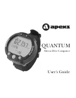 Предварительный просмотр 1 страницы Apeks Quantum Owner'S Manual