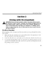 Предварительный просмотр 31 страницы Apeks Quantum Owner'S Manual