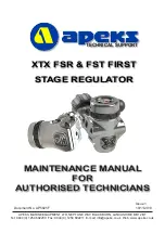 Apeks XTX FSR Maintenance Manual предпросмотр