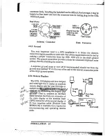 Preview for 19 page of Apelco GXL1100 Instruction Manual