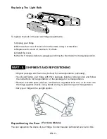 Предварительный просмотр 11 страницы APELL AP268AP Instruction Booklet