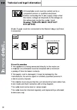 Предварительный просмотр 20 страницы Apelson CG60SSB Manual