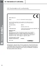 Предварительный просмотр 22 страницы Apelson CG60SSB Manual