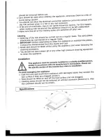 Предварительный просмотр 4 страницы Apelson EH614 Instruction Manual