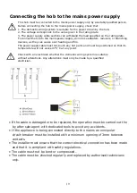 Предварительный просмотр 19 страницы Apelson UBIND60FLC User Manual