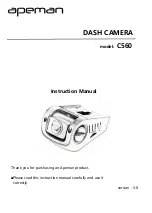 Apeman C560 Instruction Manual preview